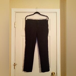 Preppy Style Women's Navy Blue Trousers Size 6 By Banana Republic